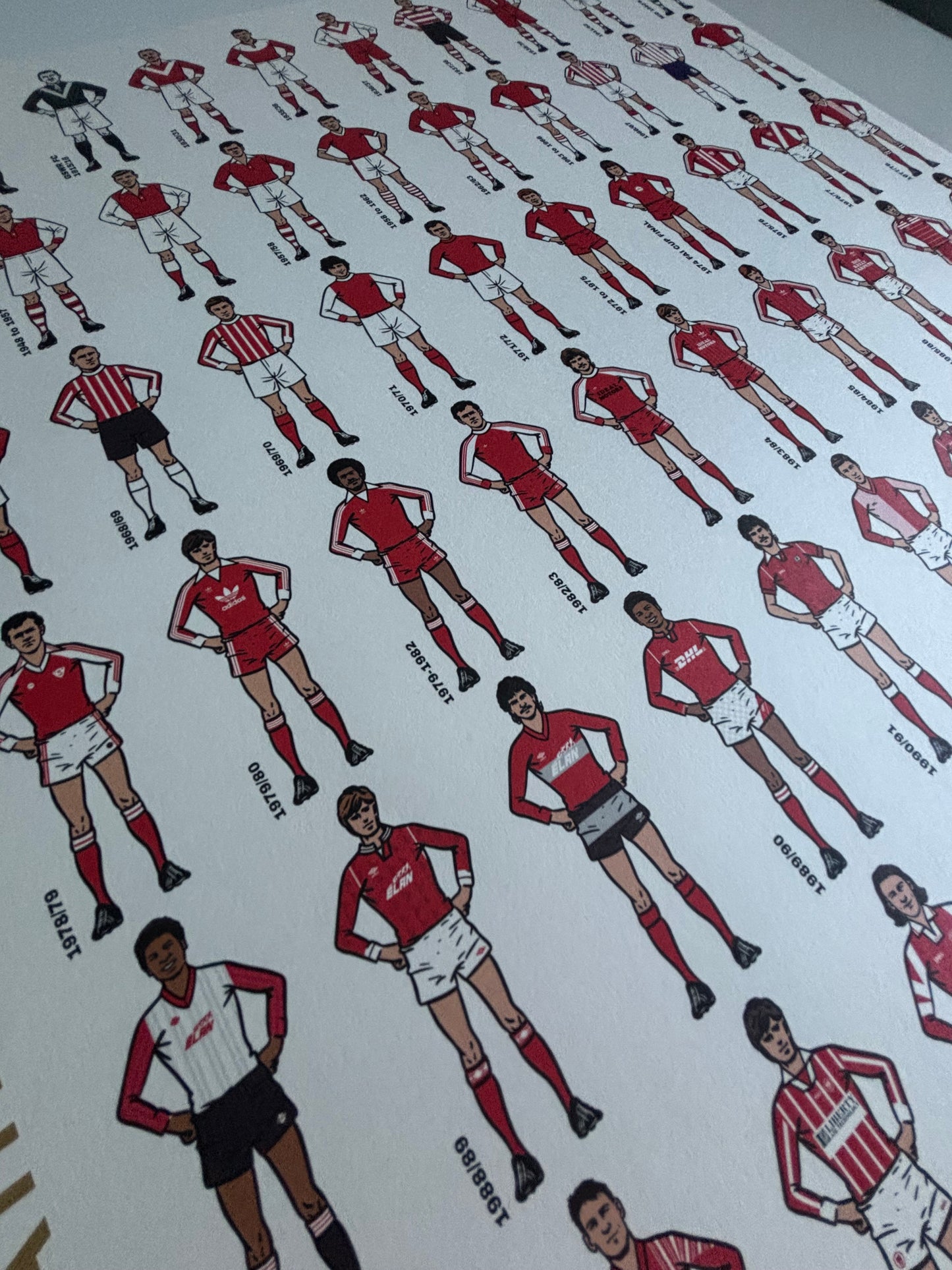 History St Pat's Home Kits Art Print (Unframed)